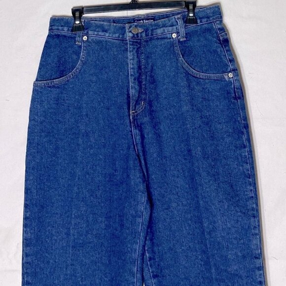 French Dressing Hight Waist Tapered Mom Jeans Without Back Pockets 14P - Picture 9 of 12